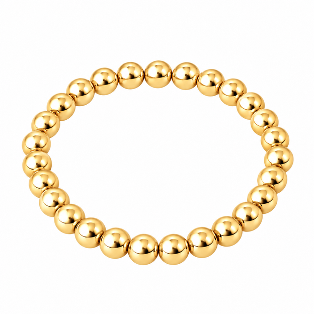 The Gold Stackable Bracelet 5mm