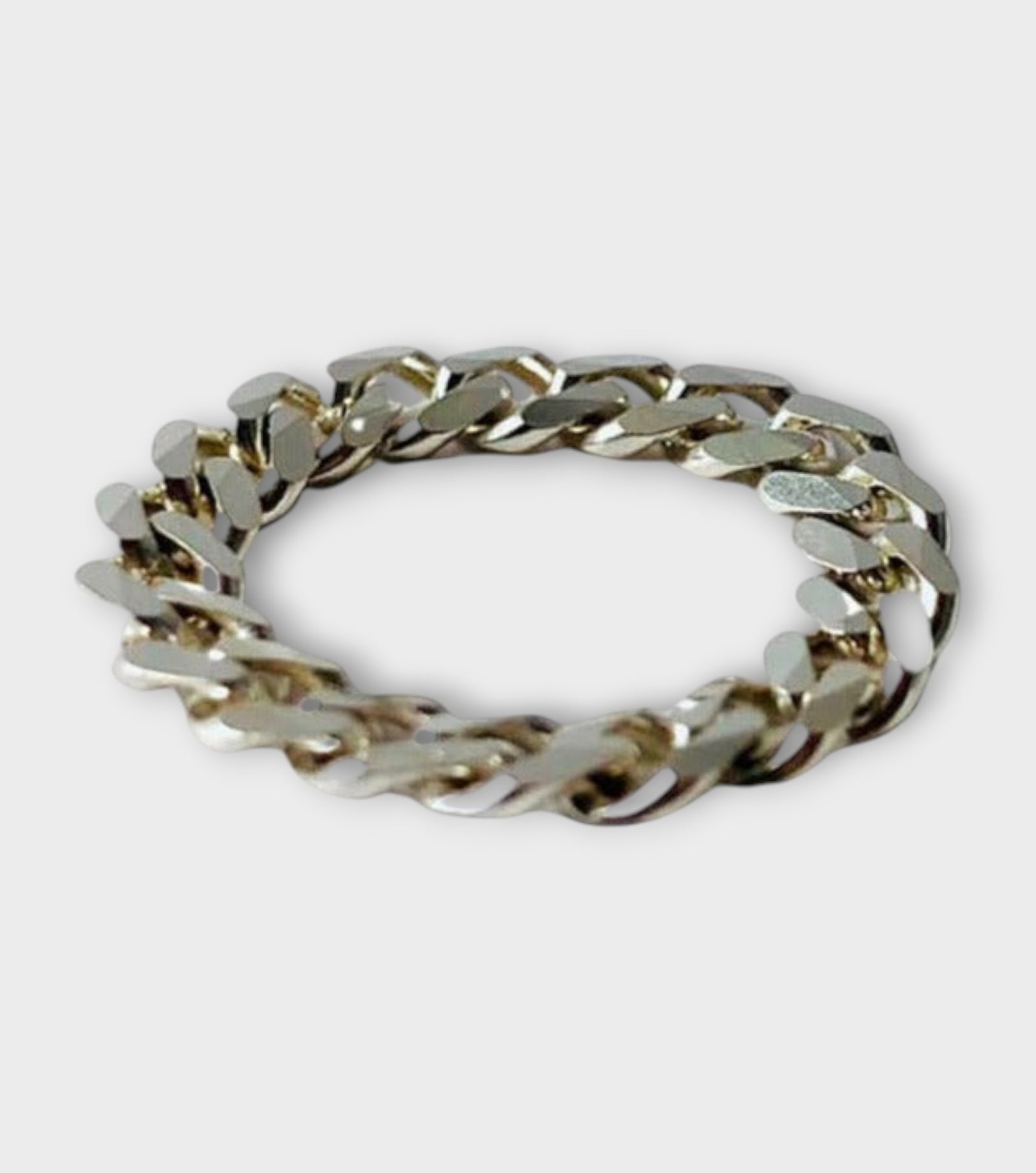 Curb Chain Ring | Sterling Silver