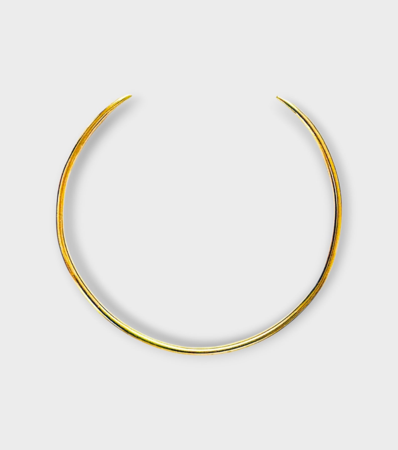 The Hug Cuff Choker | Brass Gold