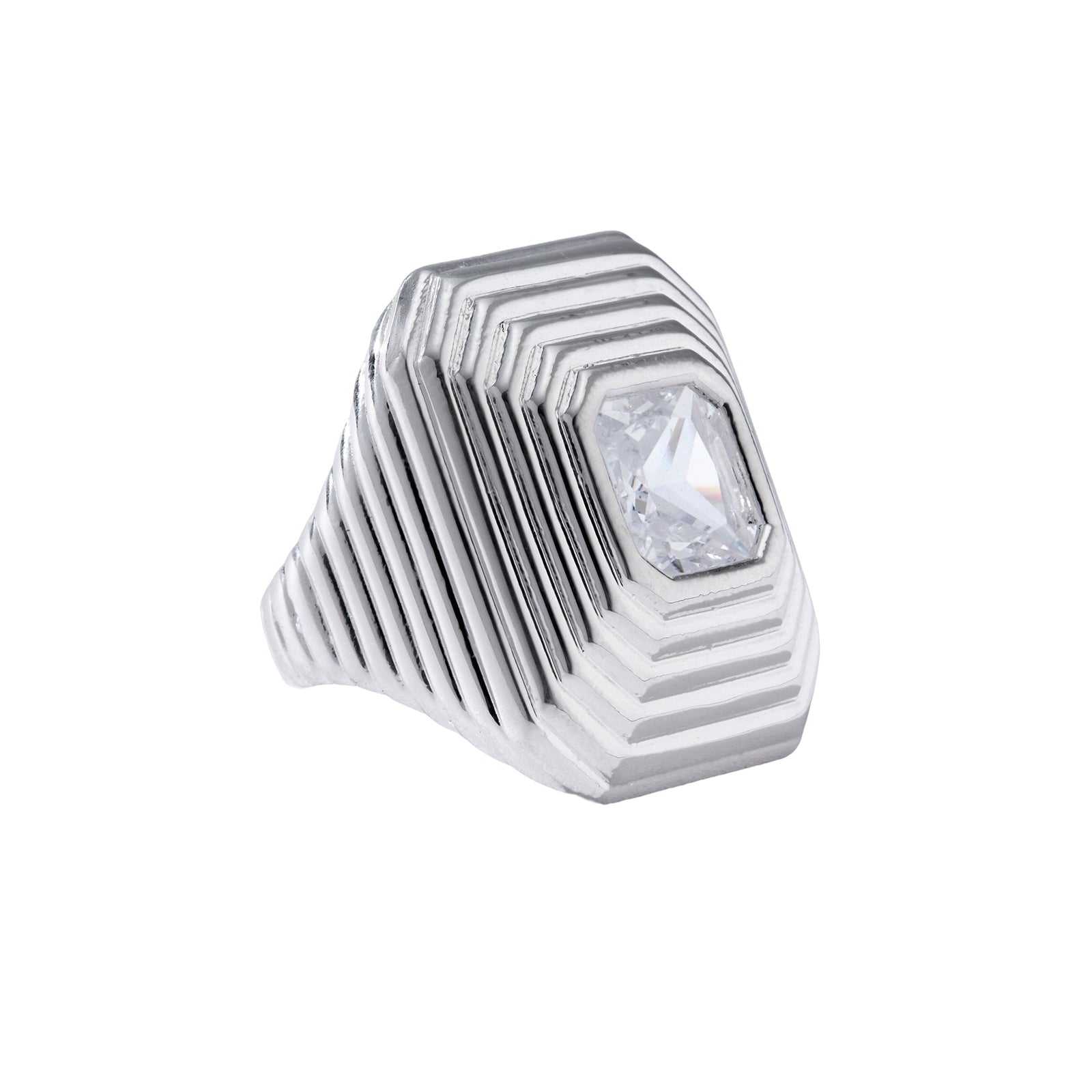 ANNA PRATA - Silver Lumier Ring, buy at DOORS NYC