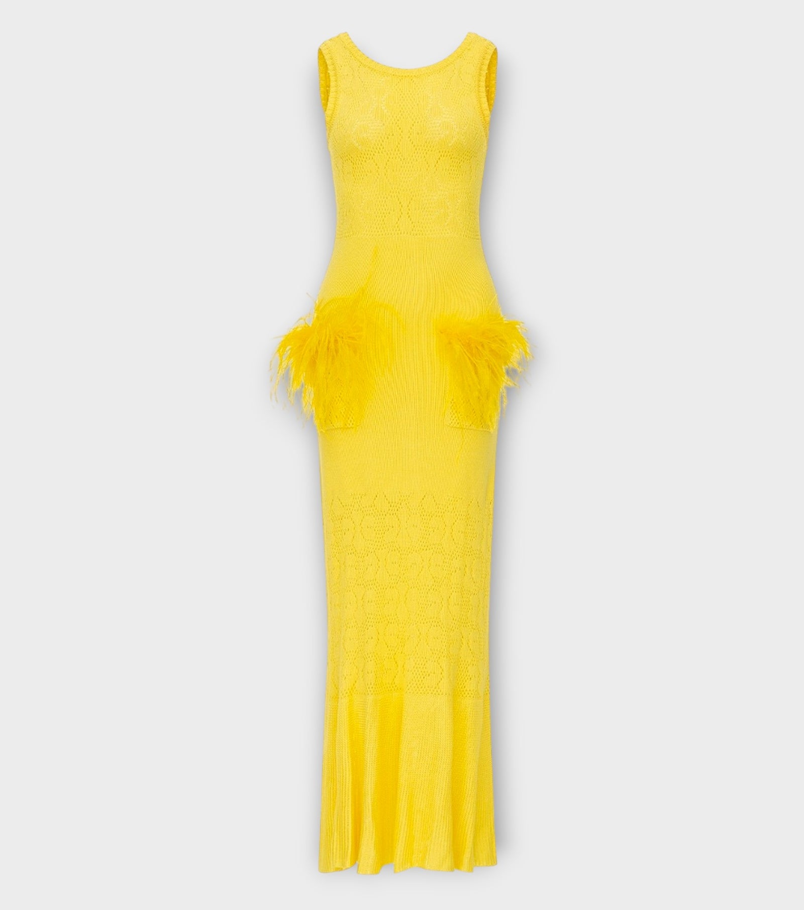 Lemon Knit Dress