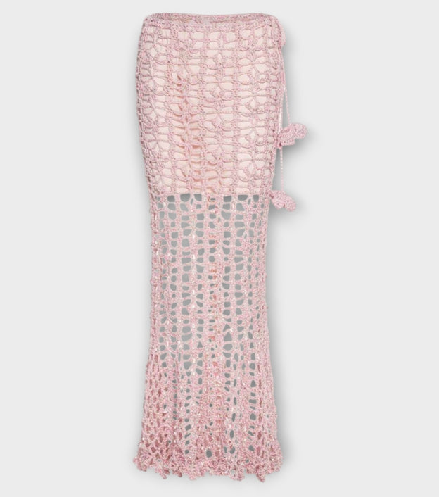 Pink Vanilla Handmade Knit Skirt
