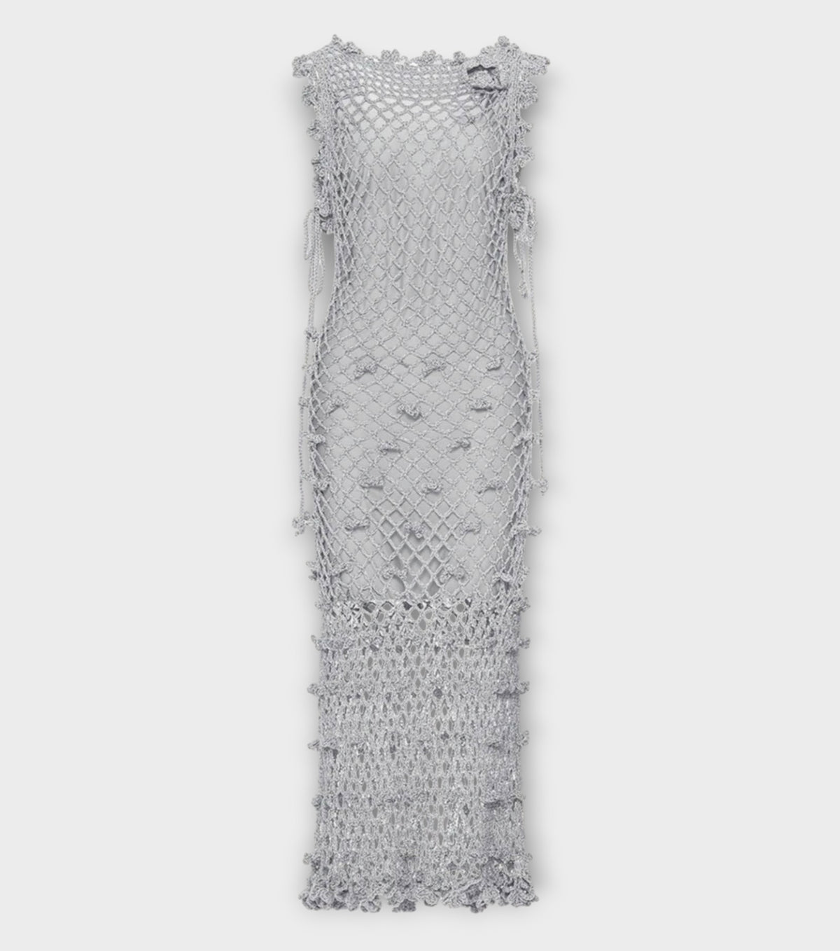 Sofia Silver Handmade Crochet Dress