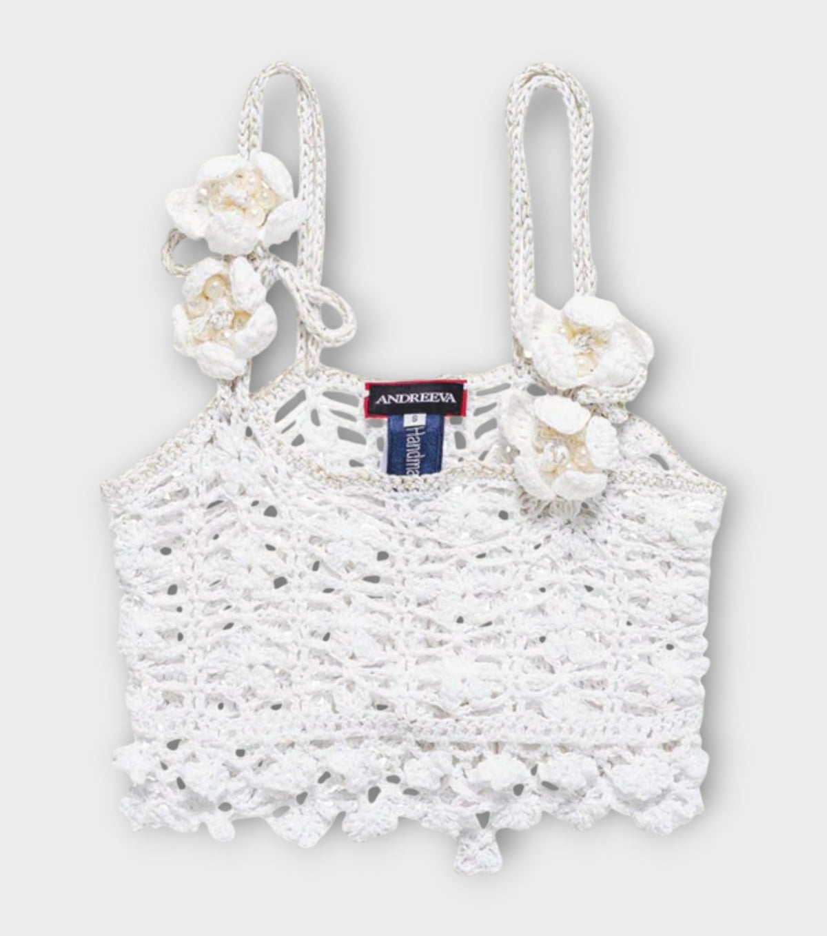 White Vanilla Handmade Crochet Top