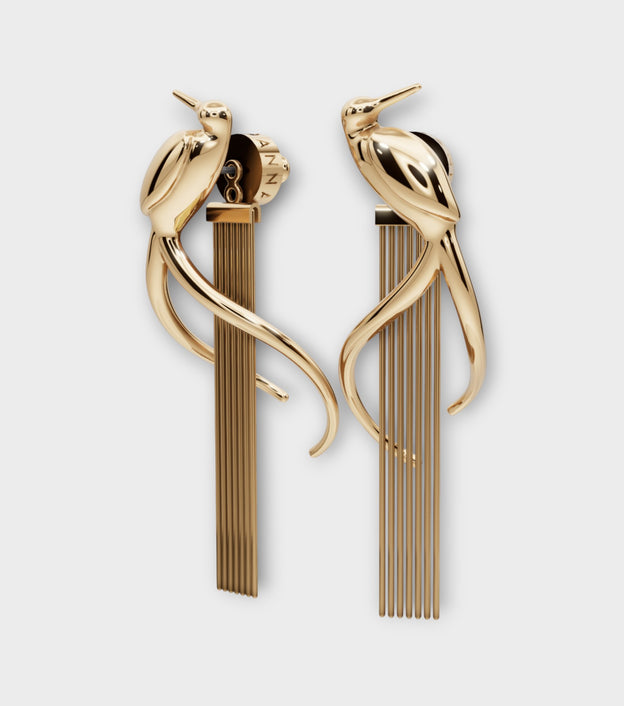 Gold Voo Earring - Essenciais: O Voo Collection