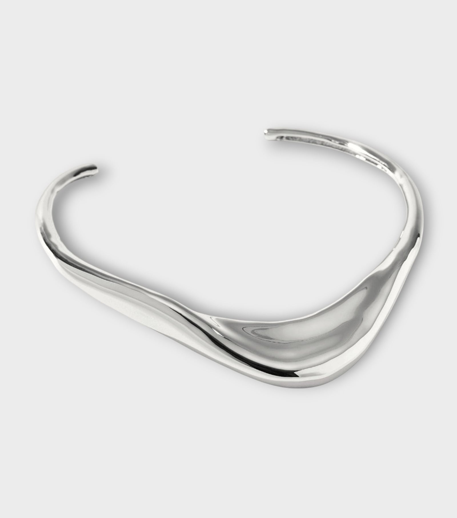 Silver Luma Choker - Aviva Collection