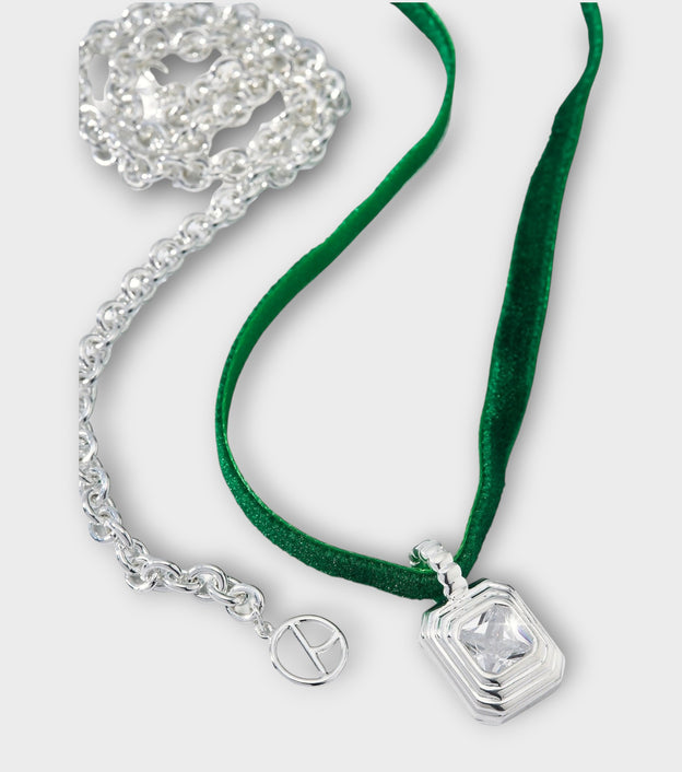 Silver Lumier Necklace | Lumier Collection