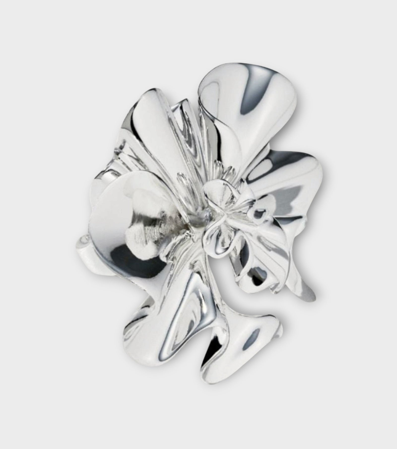 Silver Thatyana Ring - Drop Babado Collection