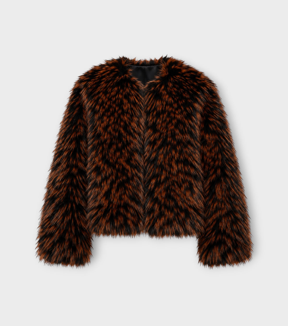 Gilda Bronze Raccoon Faux Fur Bomber | PR Sample