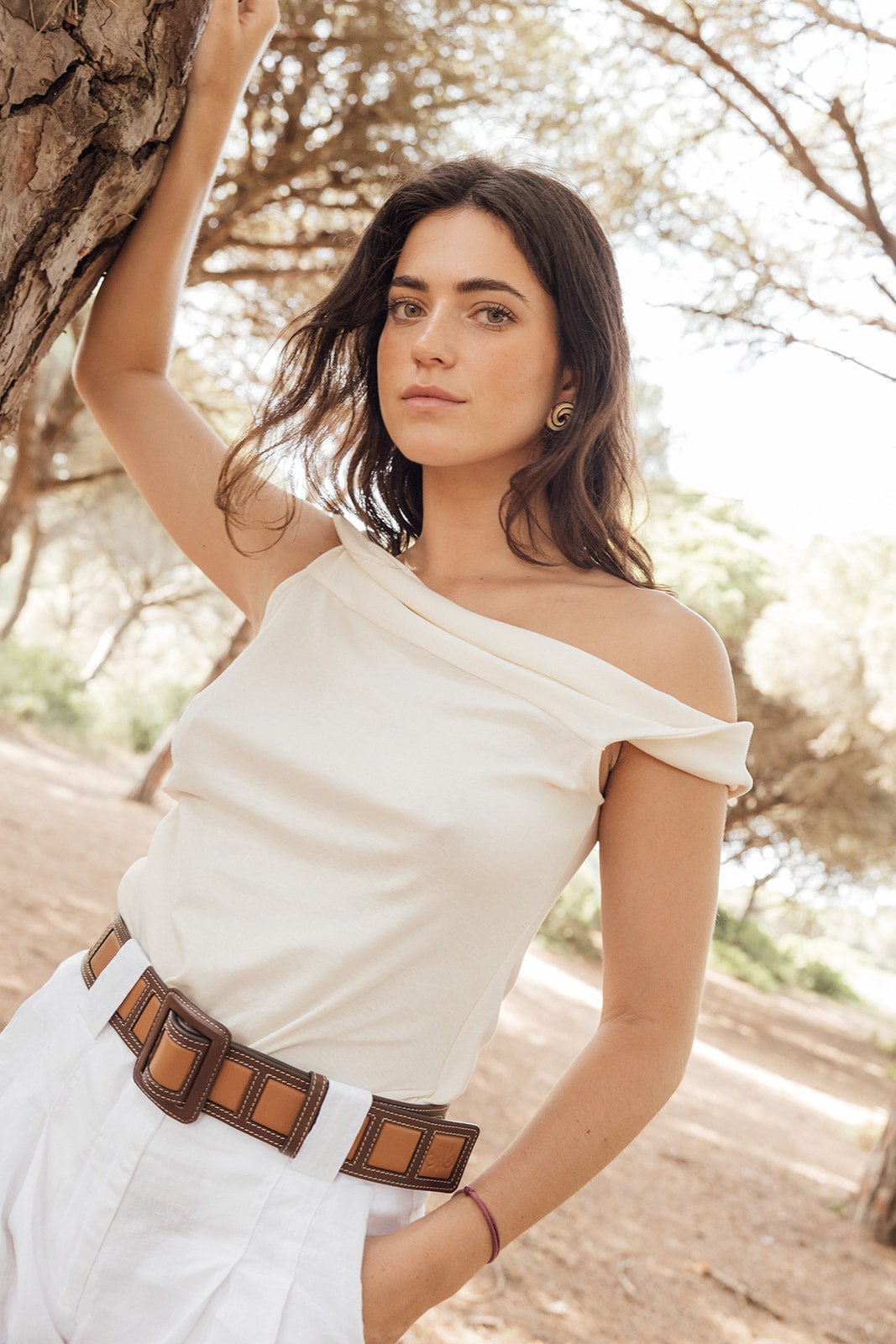MAESE PLACE - Belt Roda Brown, buy at DOORS NYC