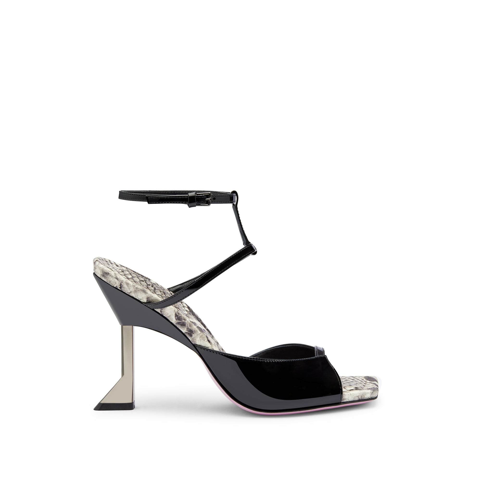 BENEDETTA BOROLI - Luce Sandal | Black Patent, buy at DOORS NYC