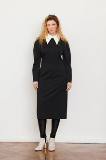 Formal Midi Dress | Black