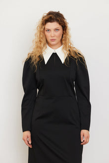 Formal Midi Dress | Black