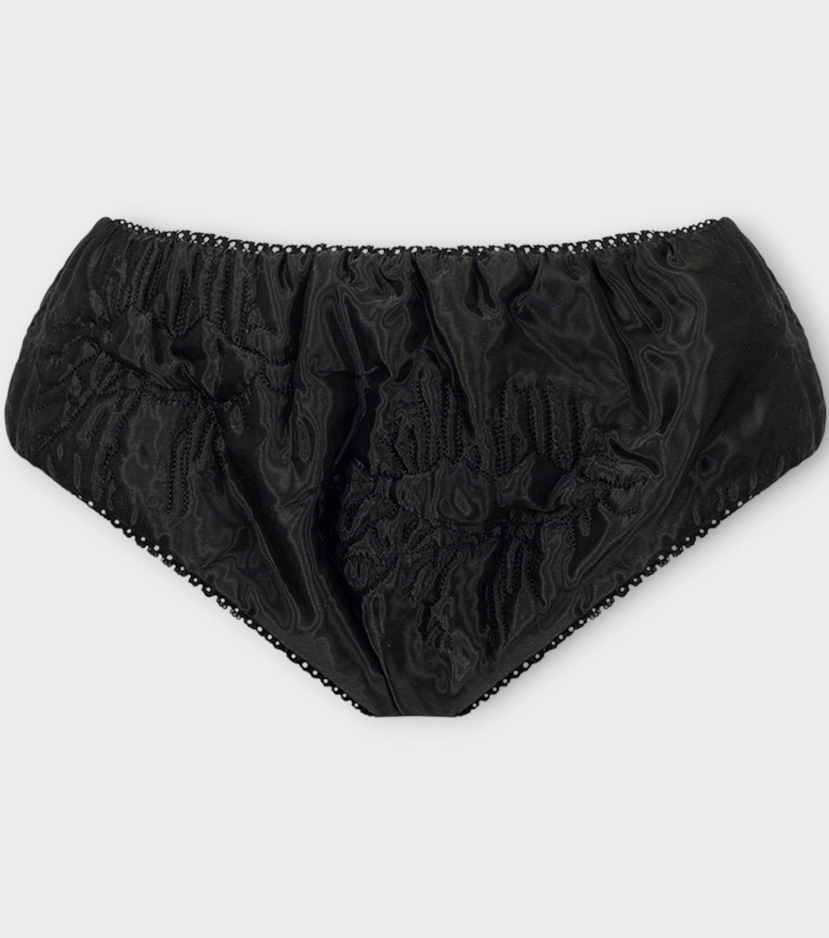 Black Organza Micro Shorts