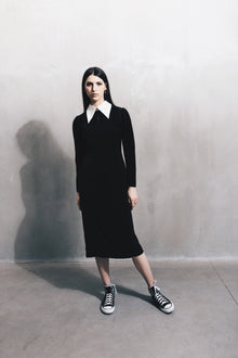 Formal Midi Dress | Black