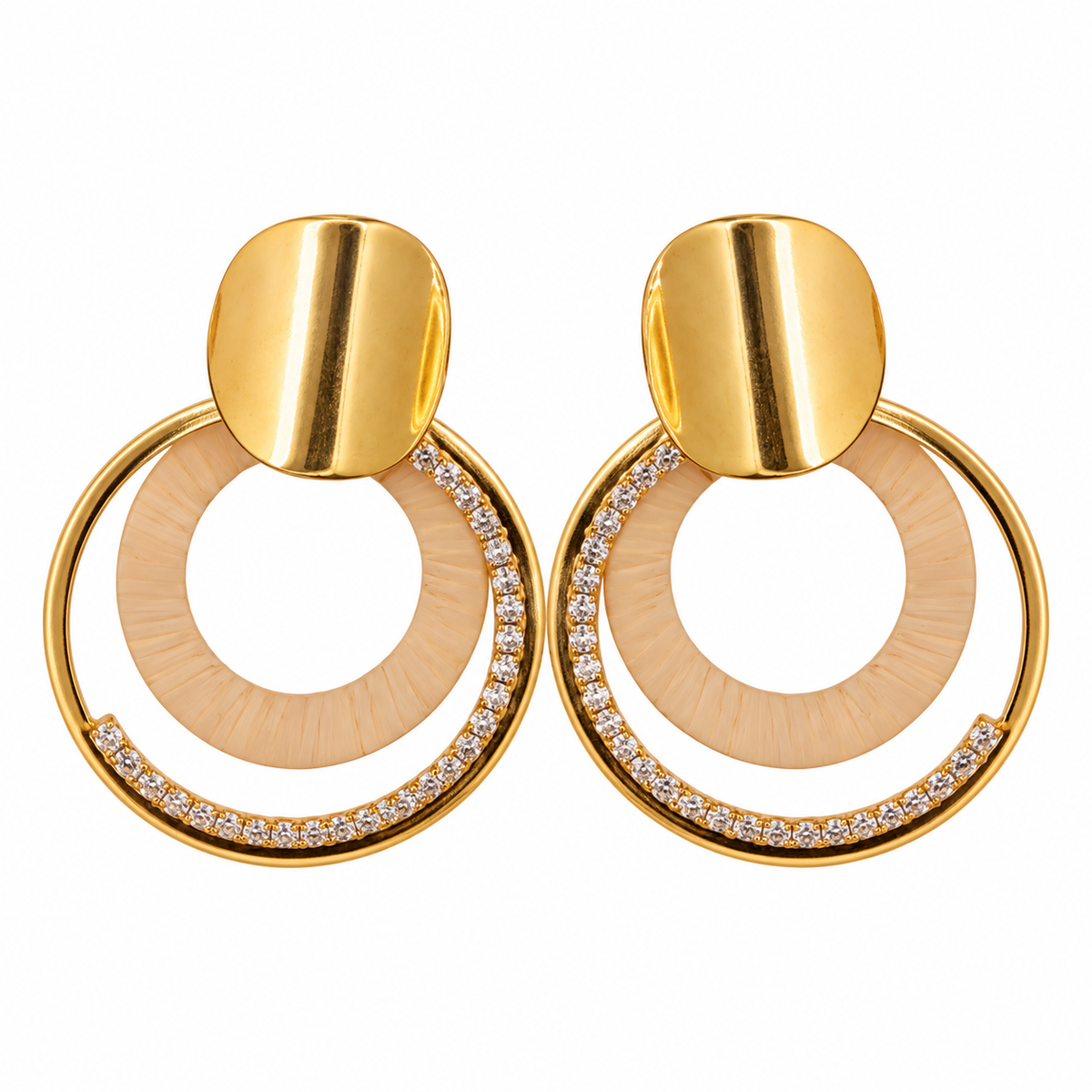 The Shiny Arch Earrings