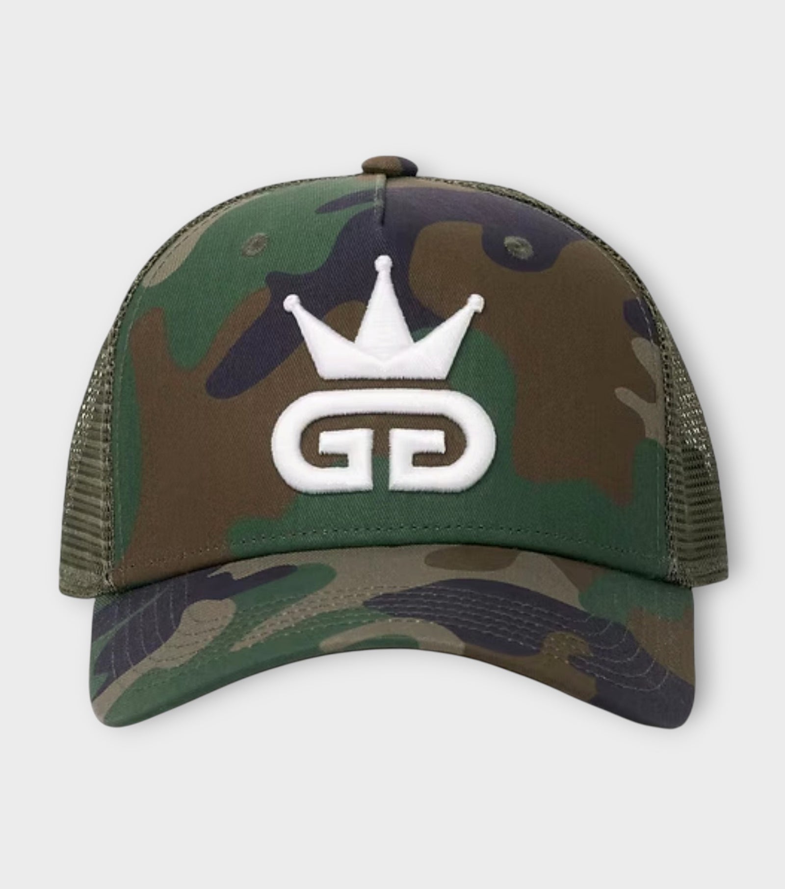 Camo Green Mesh Hat