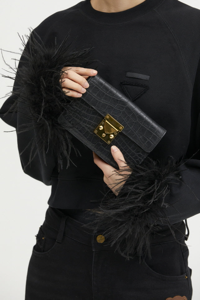 JANEPAIK SEOUL - Clutch M | Black, buy at DOORS NYC