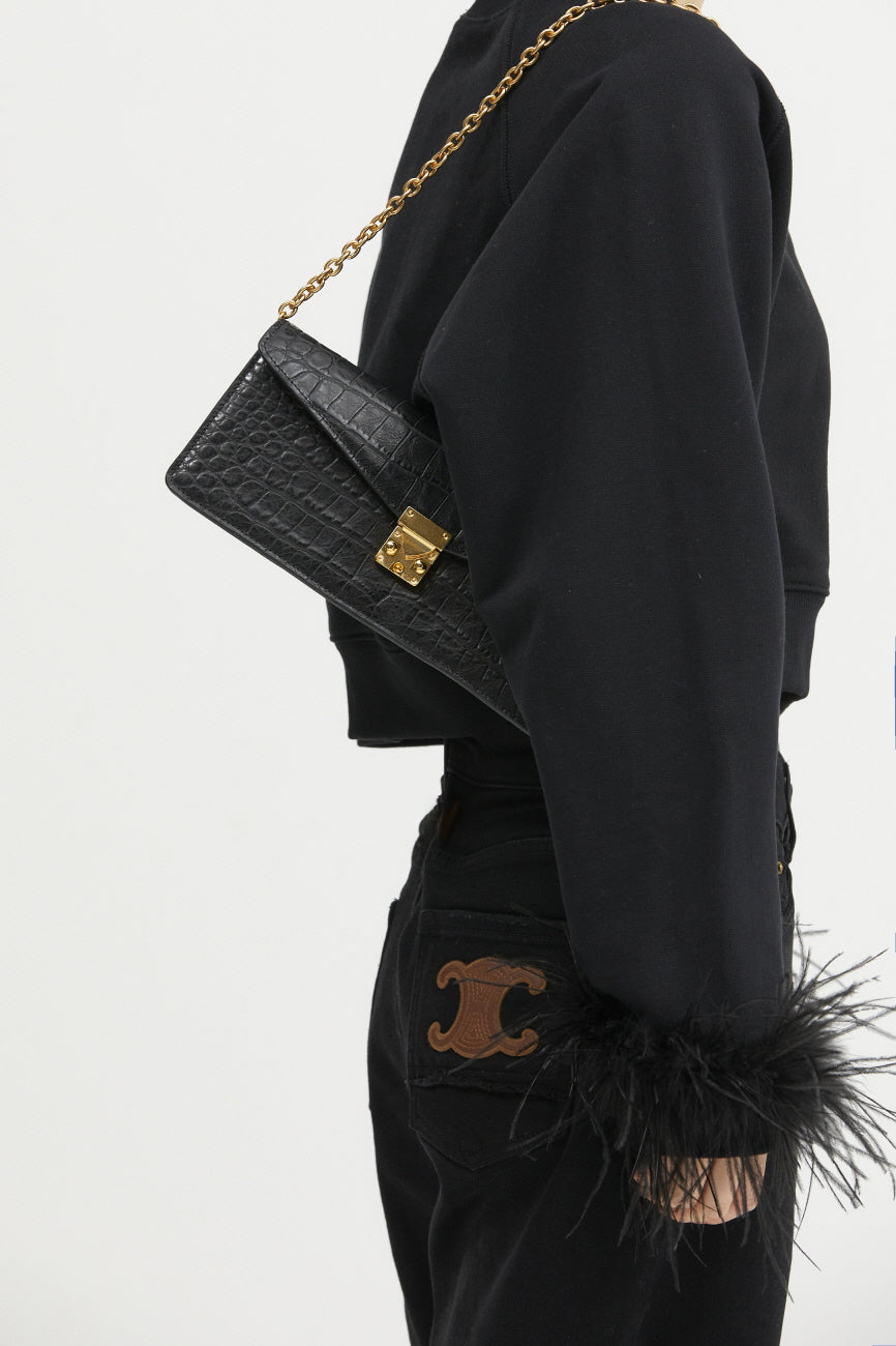 JANEPAIK SEOUL﻿ - Clutch R | Black, buy at DOORS NYC
