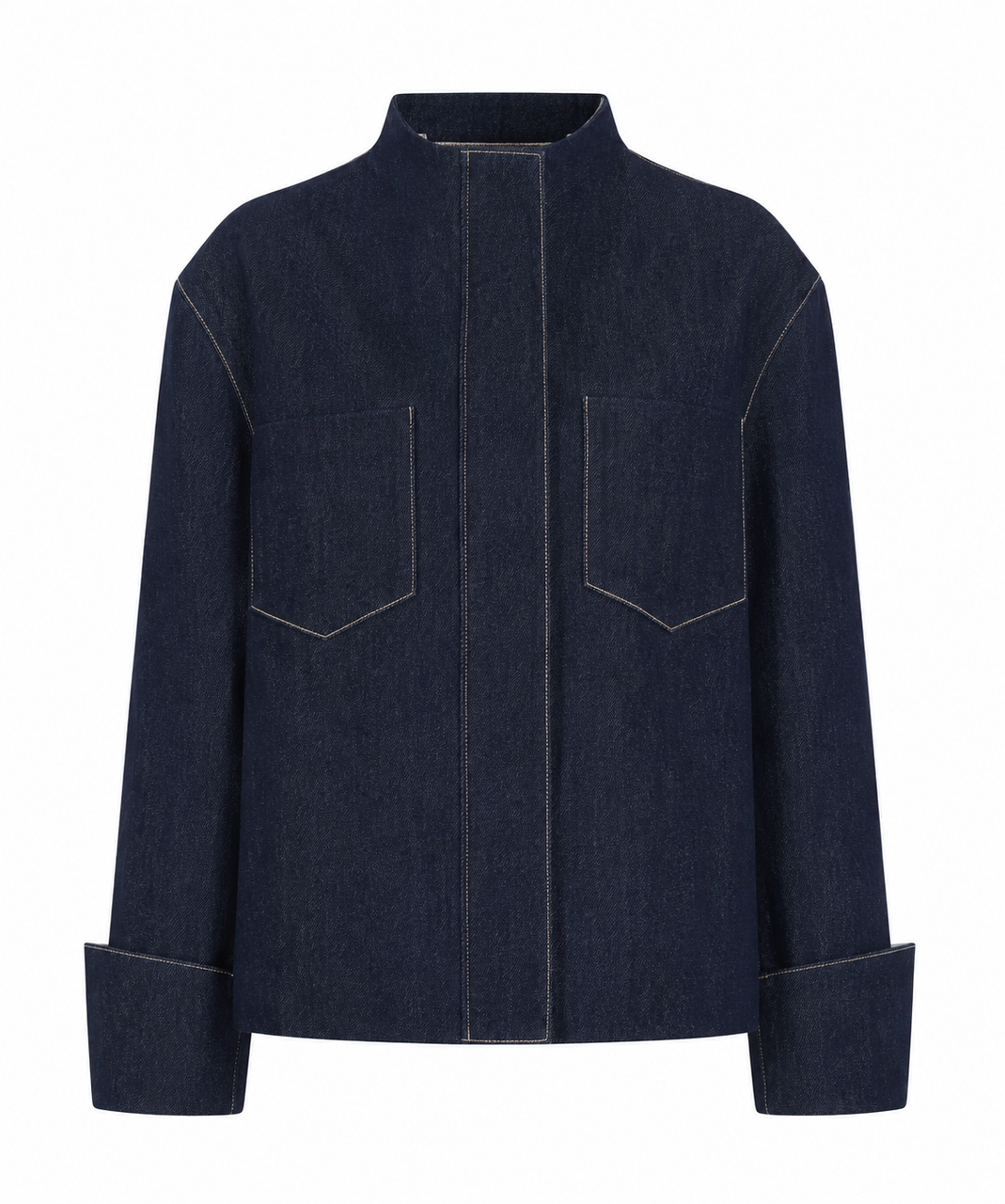 FARAH SEIF - Solin Oversized Denim Jacket, buy at DOORS NYC