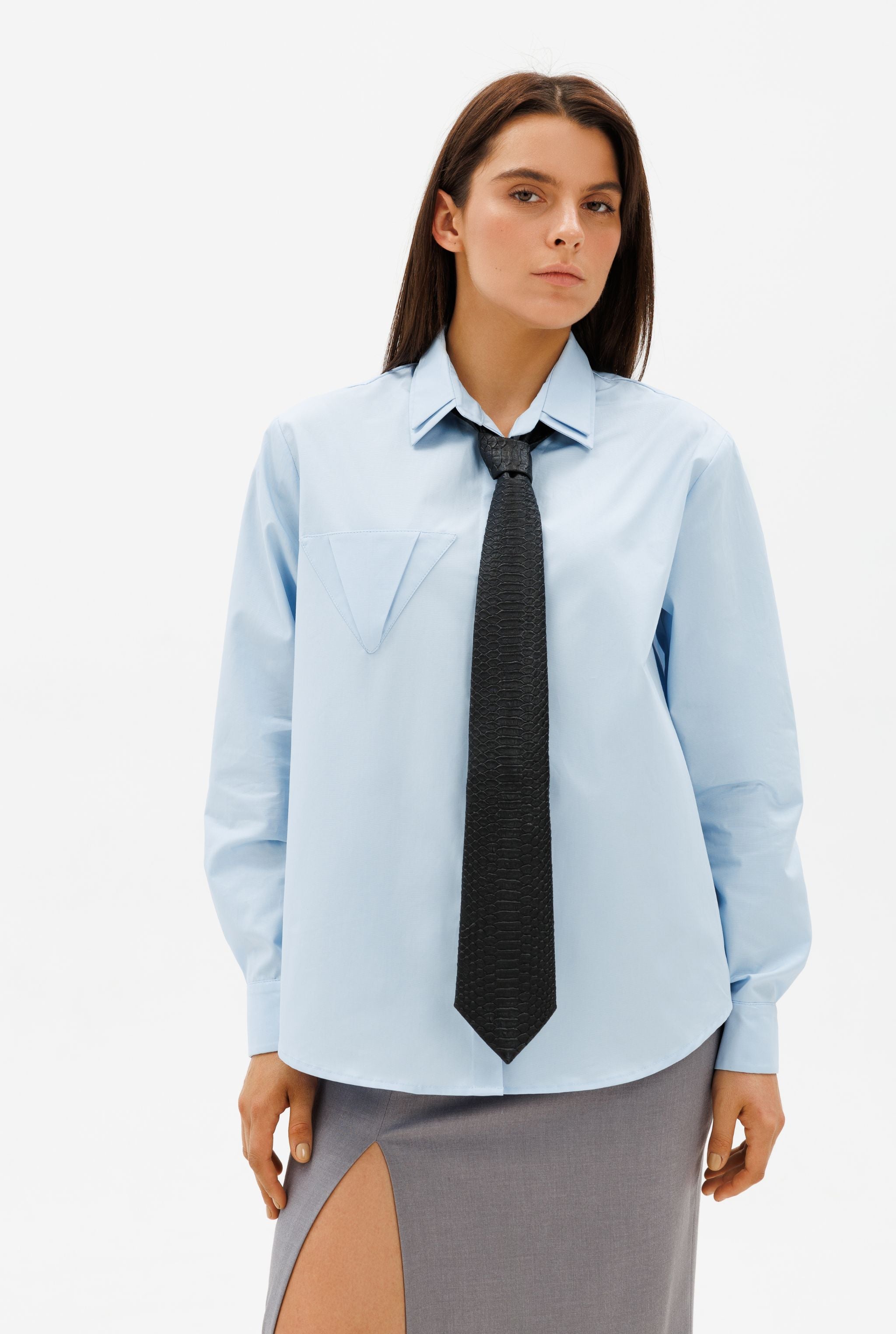 DAR ANN STUDIO - CROC Tie | Black, buy at DOORS NYC