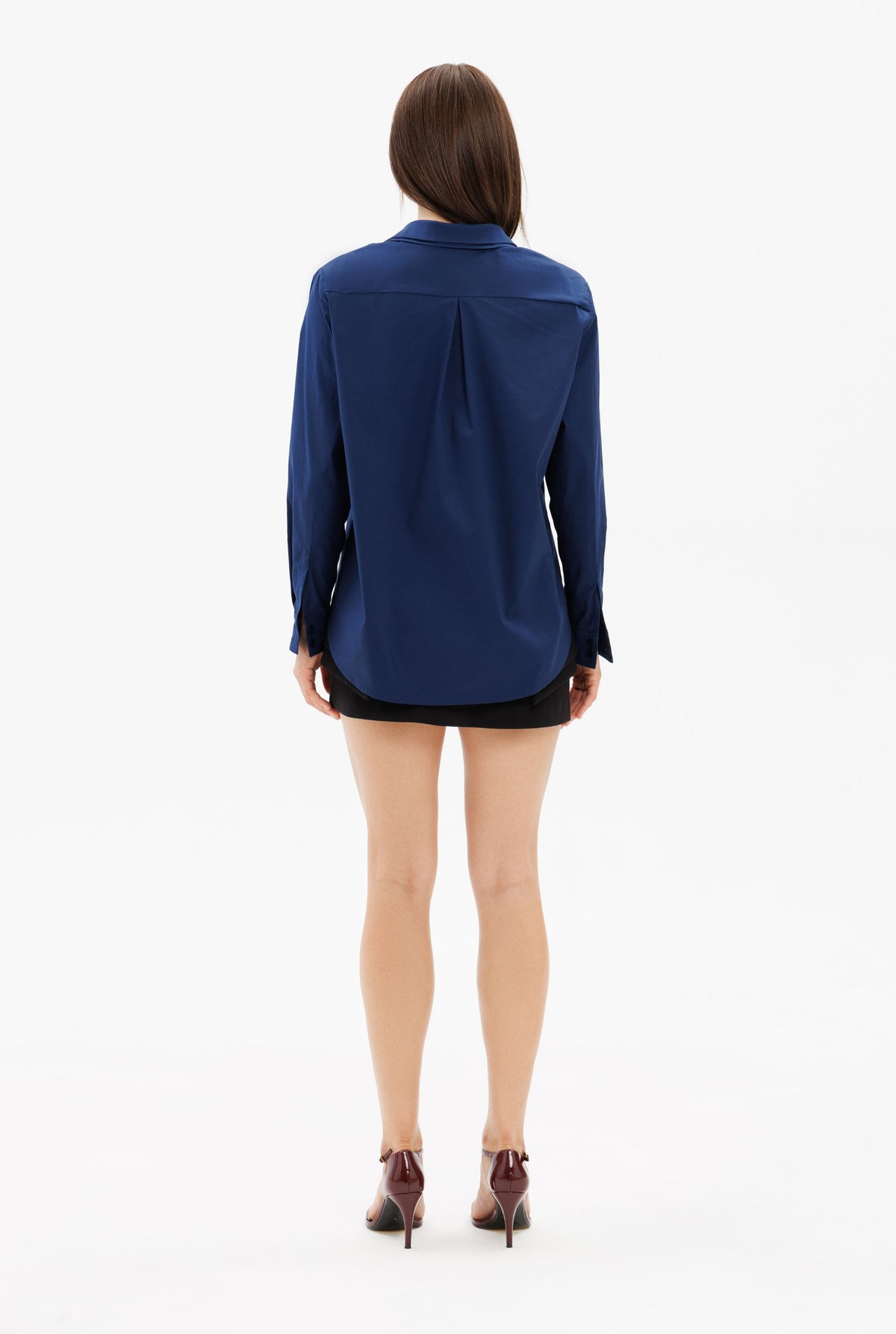 DAR ANN STUDIO - DUNE Shirt |  Blue, buy at DOORS NYC