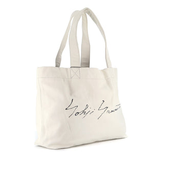 YOHJI YAMAMOTO - Signature Tote M | Ivory, buy at DOORS NYC
