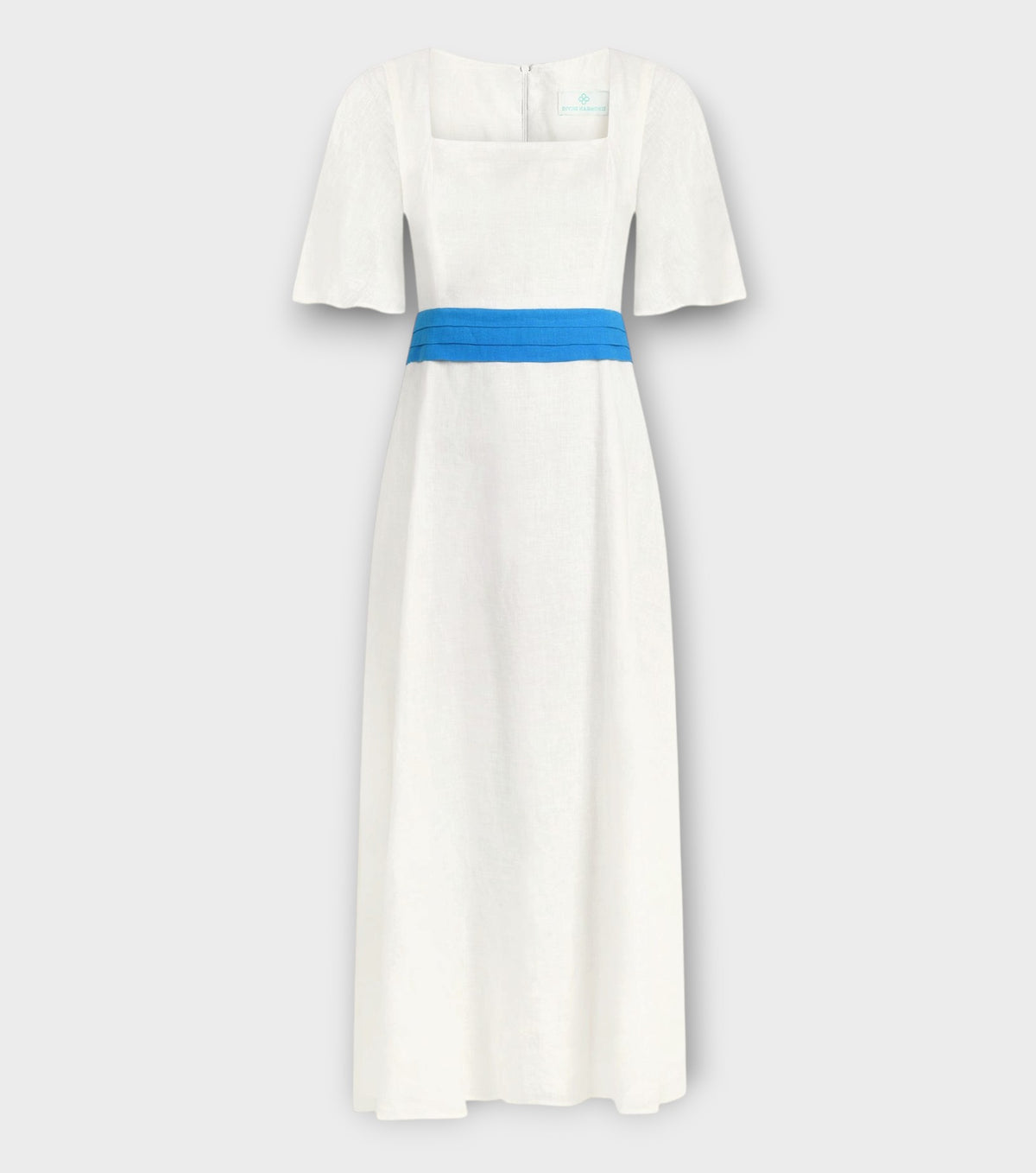 Divine Water Linen Maxi Dress
