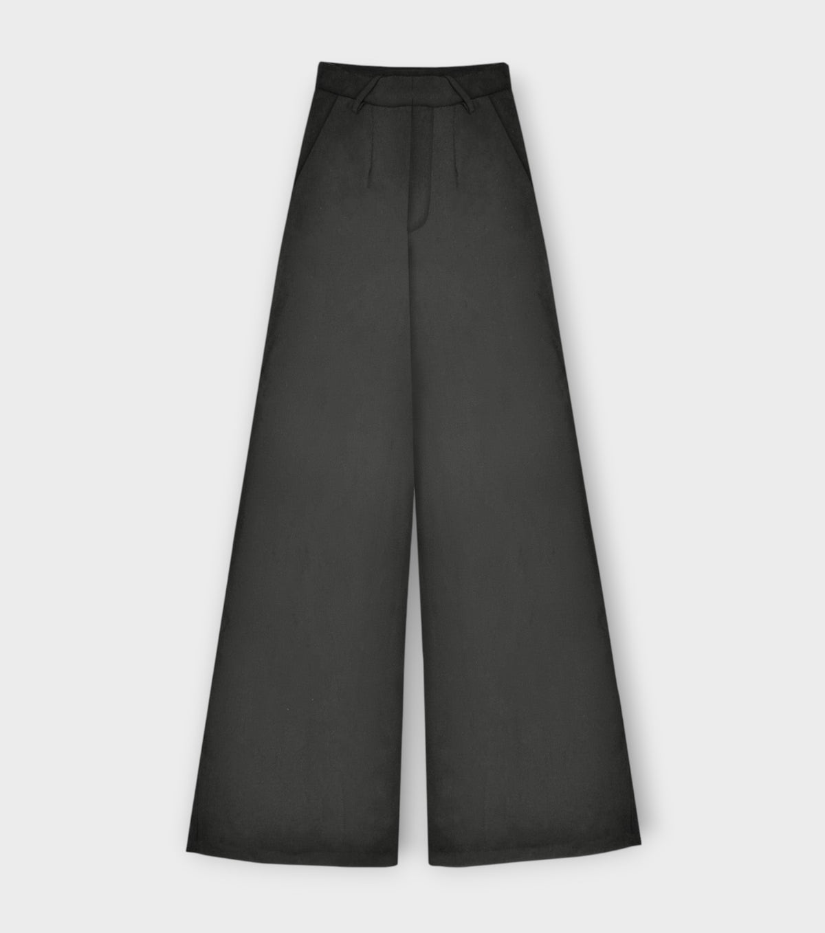 Black Flared Trousers