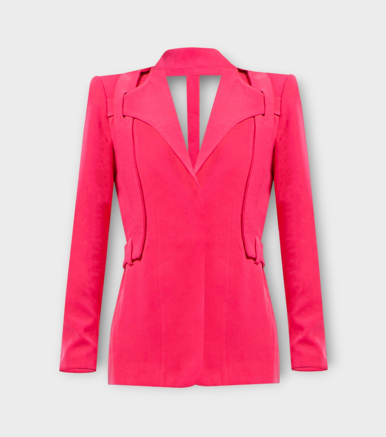 Cut-Out Back Statement Jacket