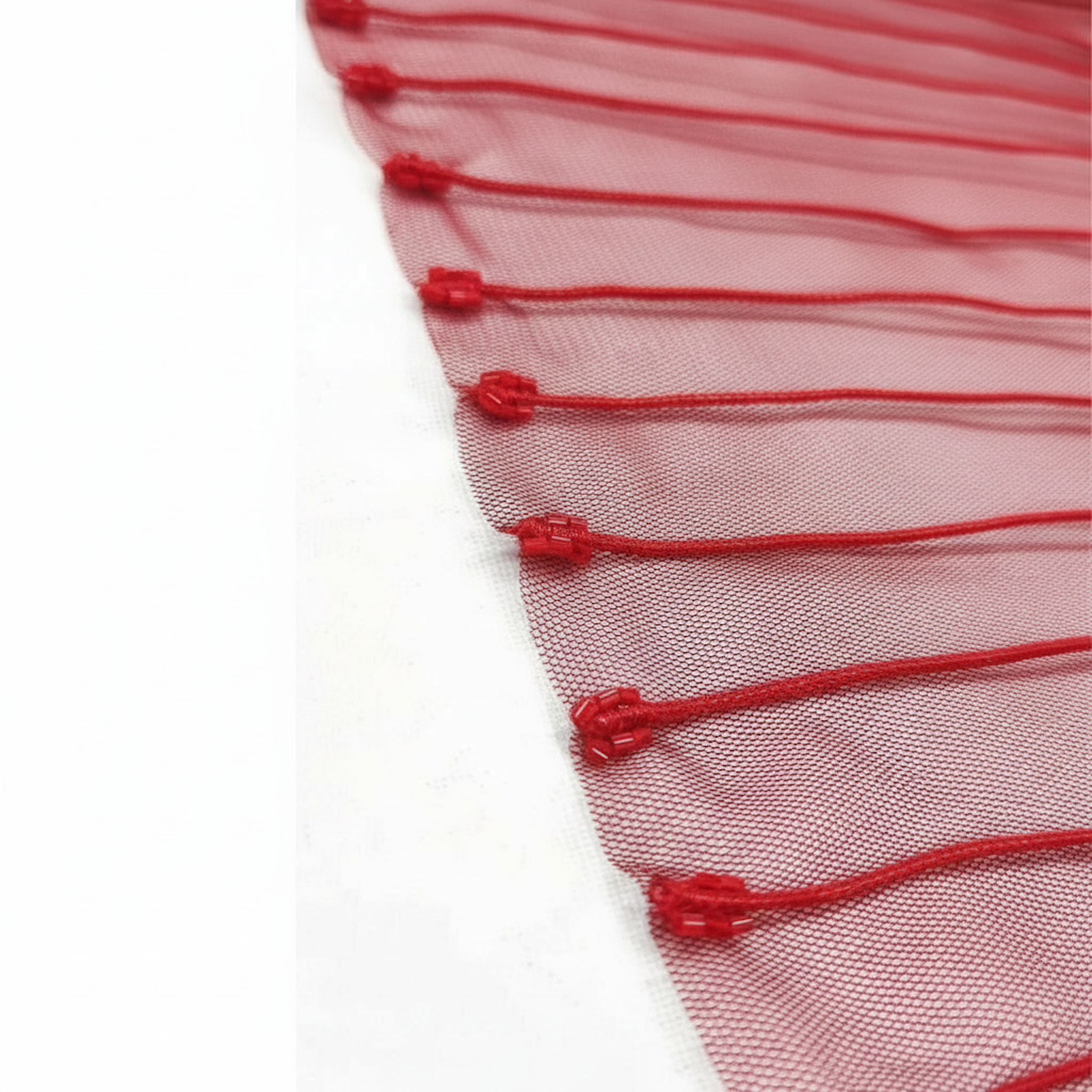 Red Marmaid Structured Gown