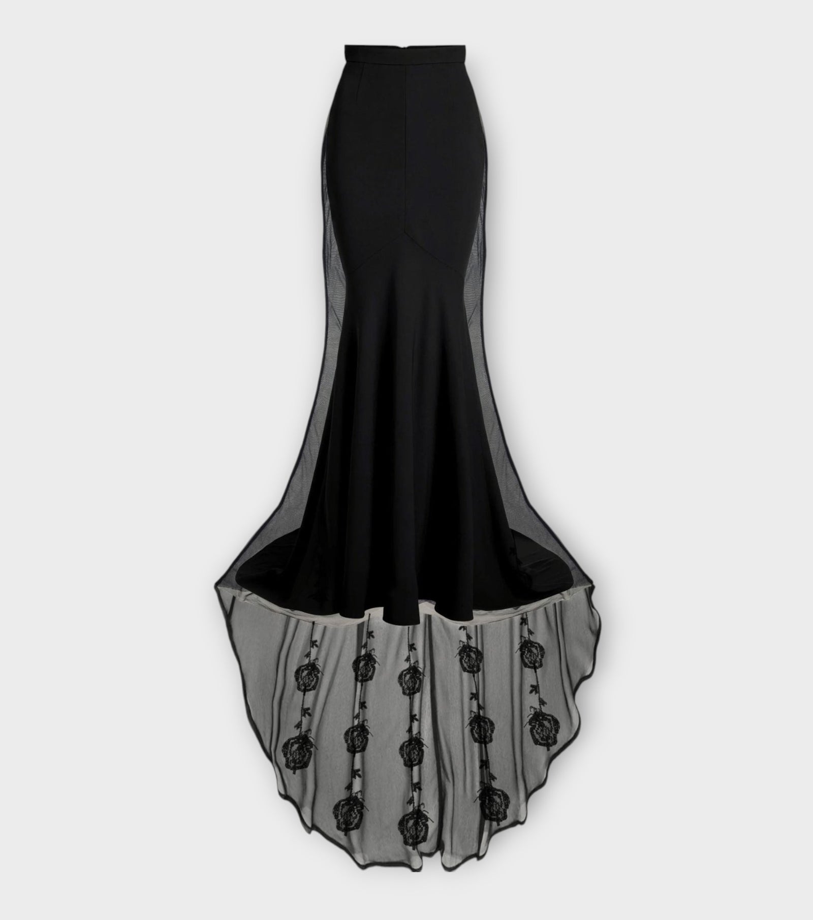 Embroidered Mermaid Skirt