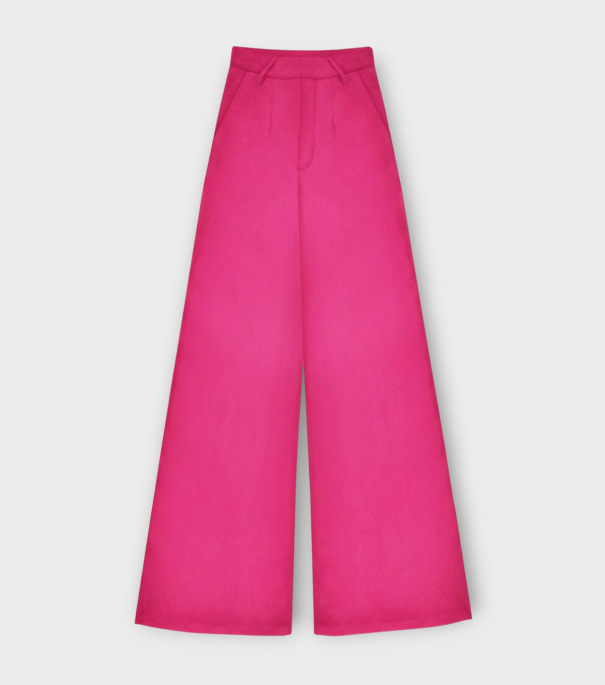 Flared Trousers | Pink