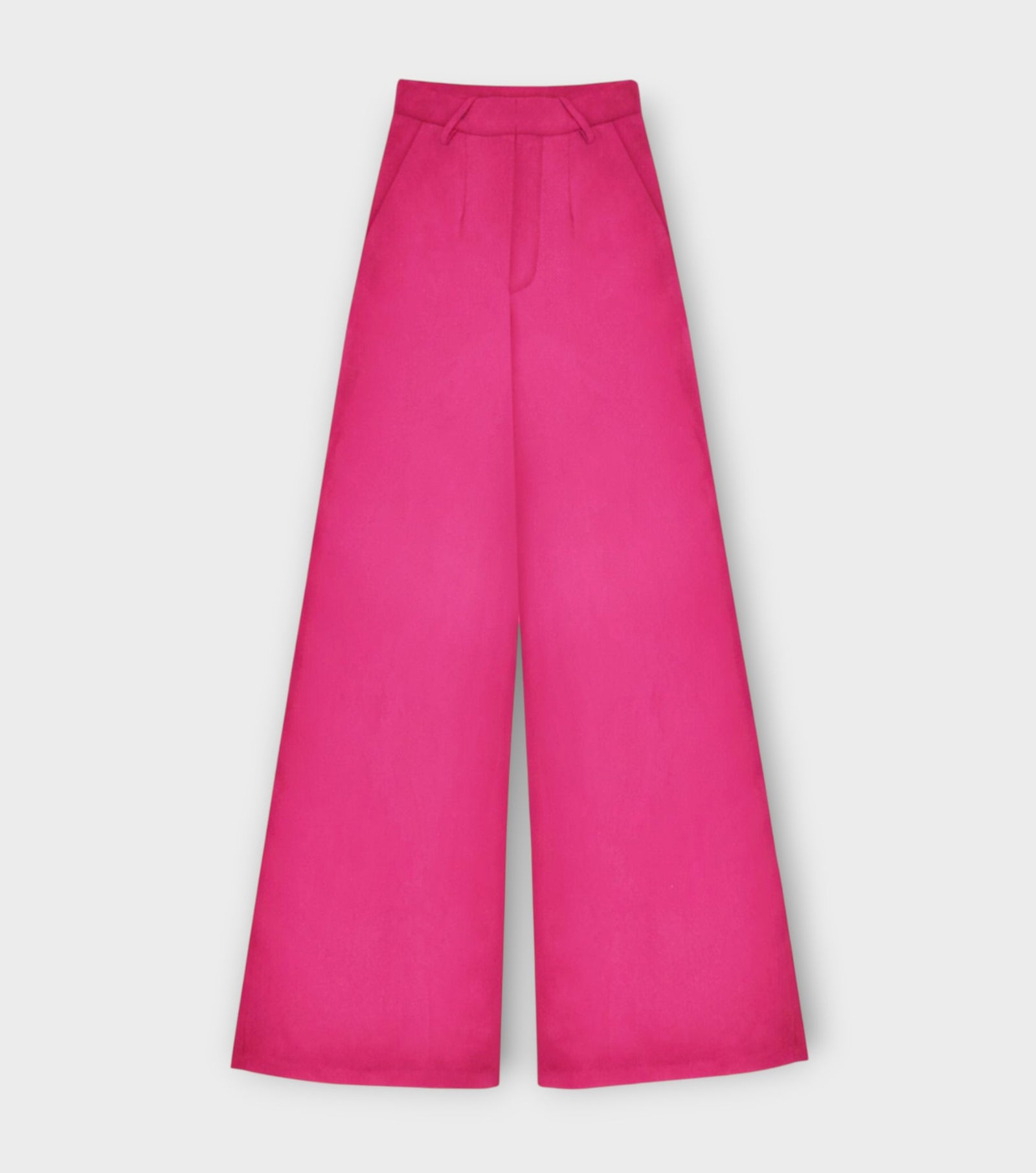 Flared Trousers | Pink