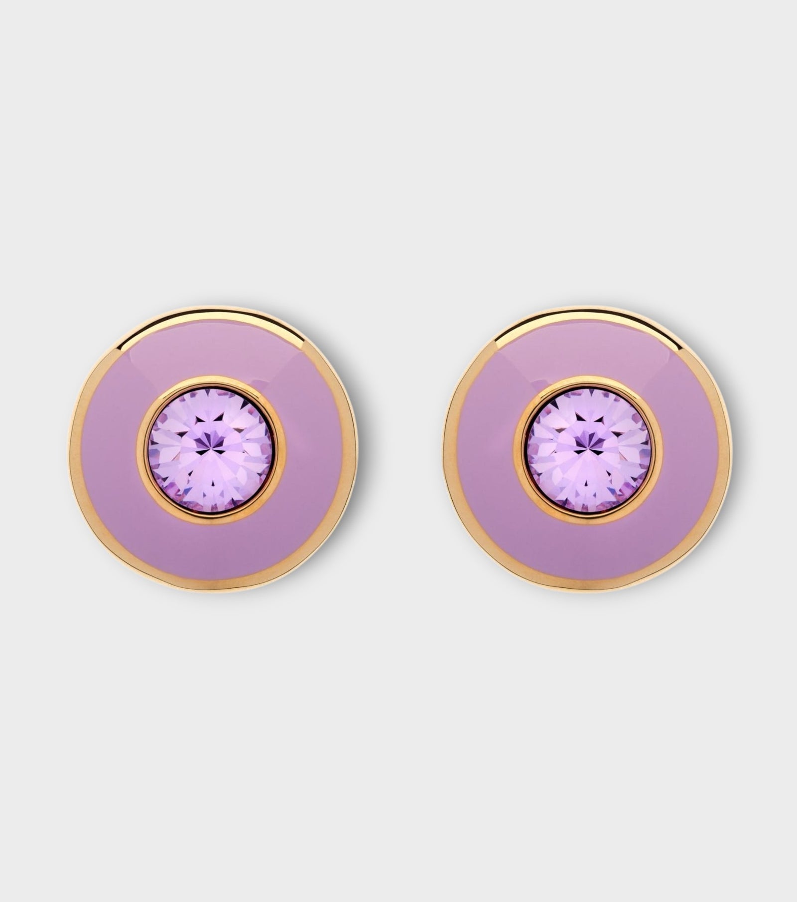 Lilac Amethyst  Earrings