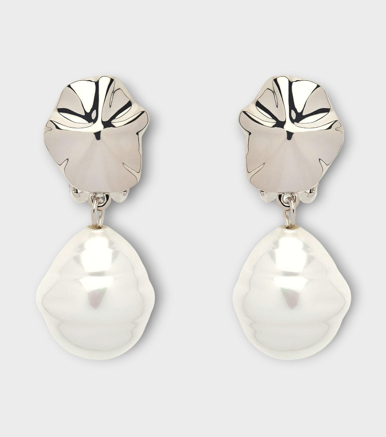 Platinum Baroque  Earrings