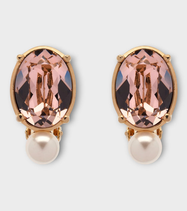 Rose Pearl Earrings