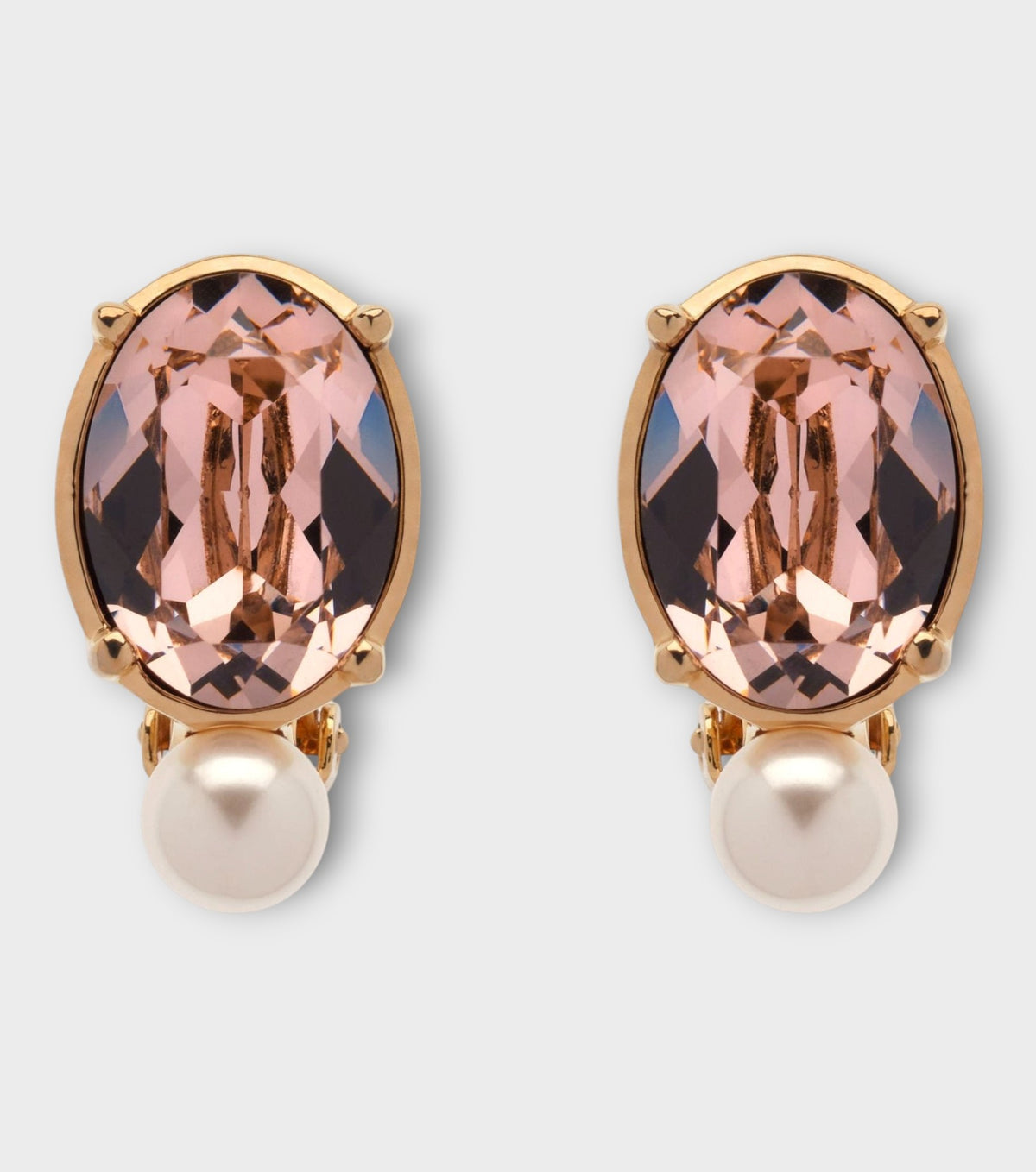 Rose Pearl Earrings