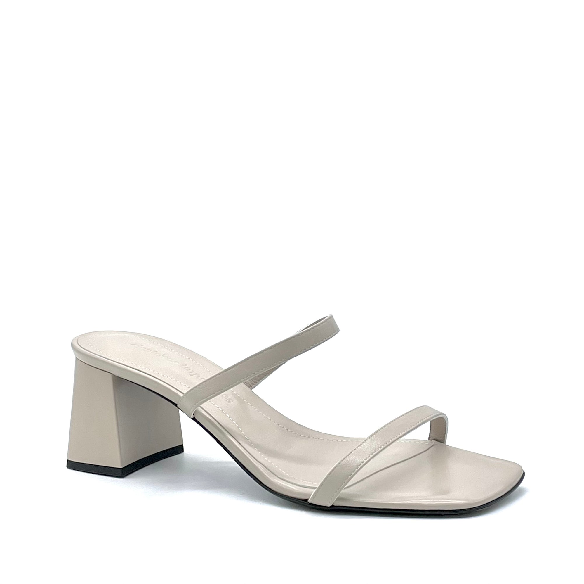CICATRICES IMPRIMÉES - Dove Gray Eve Mules, buy at doors. nyc