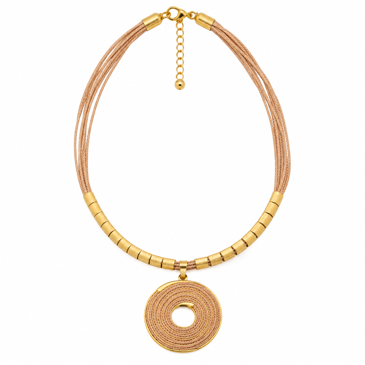The Spiral Buriti Necklace - Large