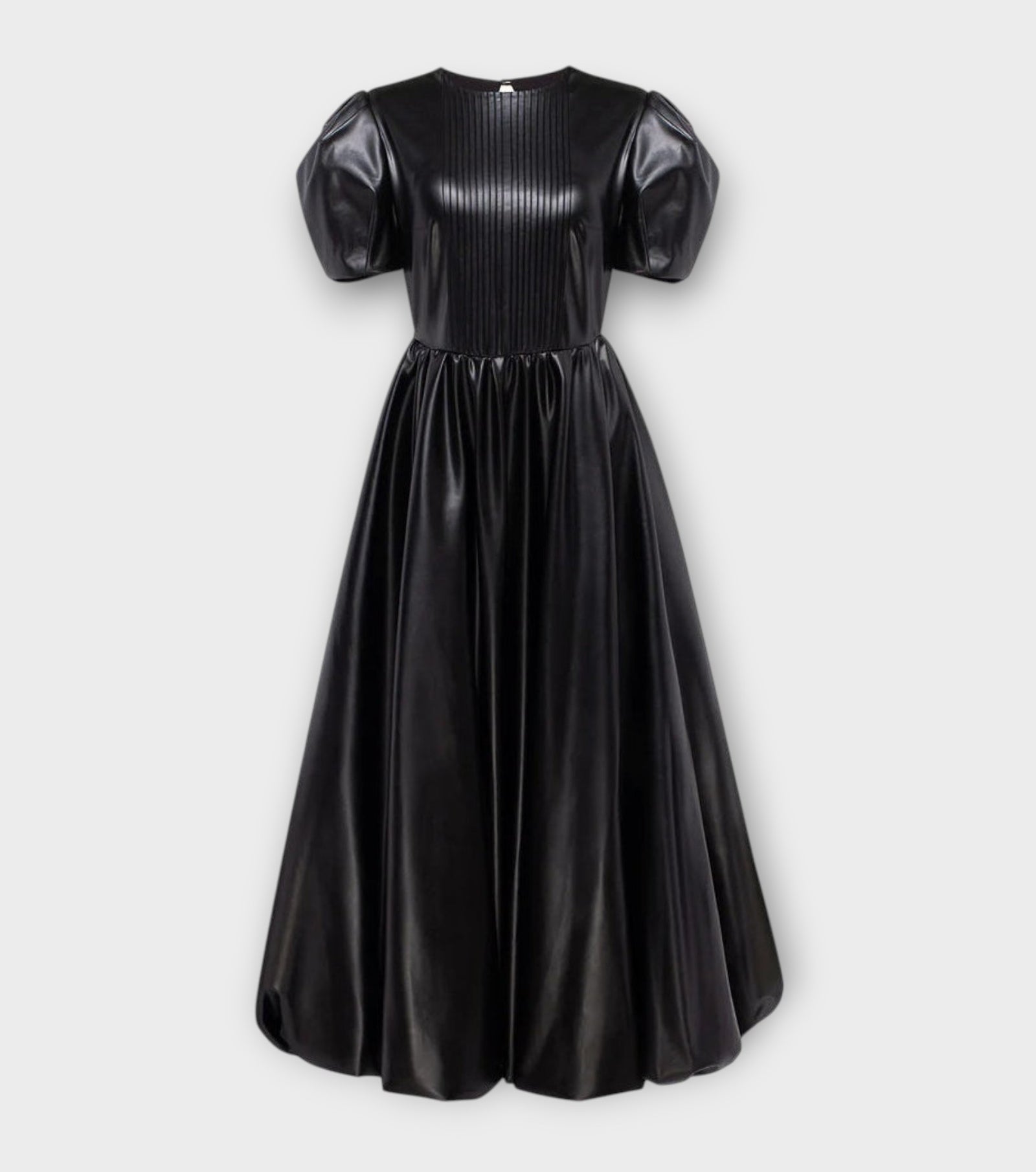Faux Leather Maxi Dress