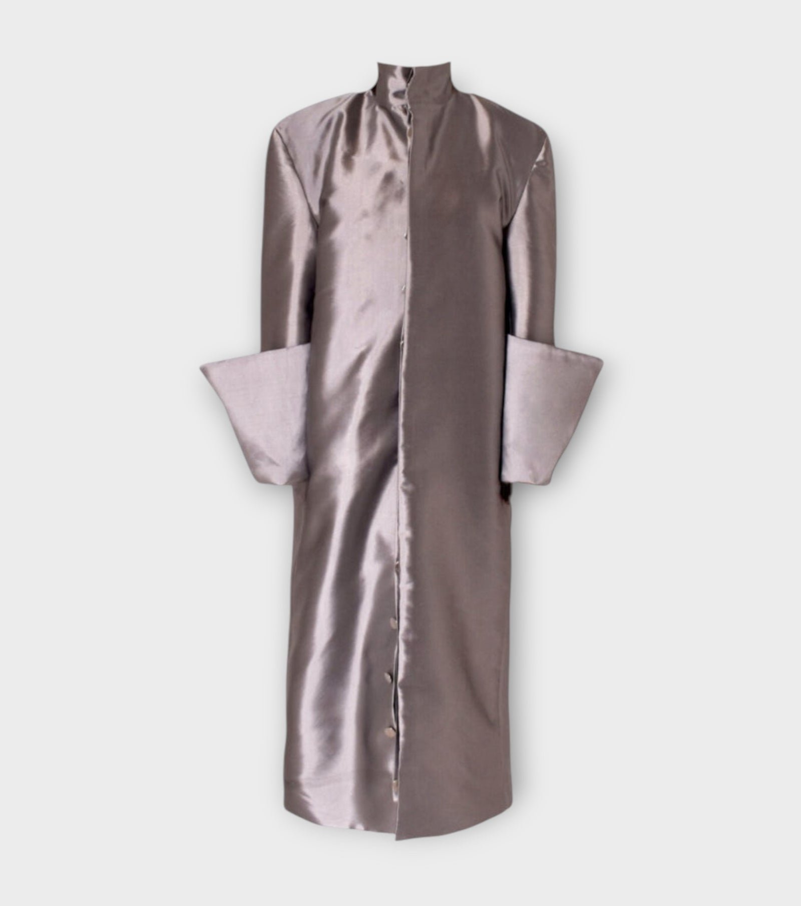 Glaciar Coat Silver | PR Sample