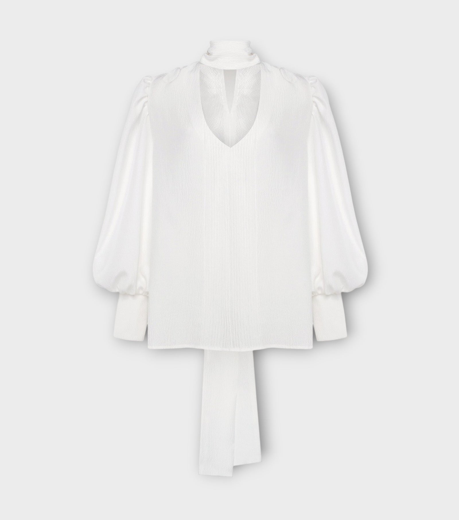 Balloon Sleeve Blouse | Ivory
