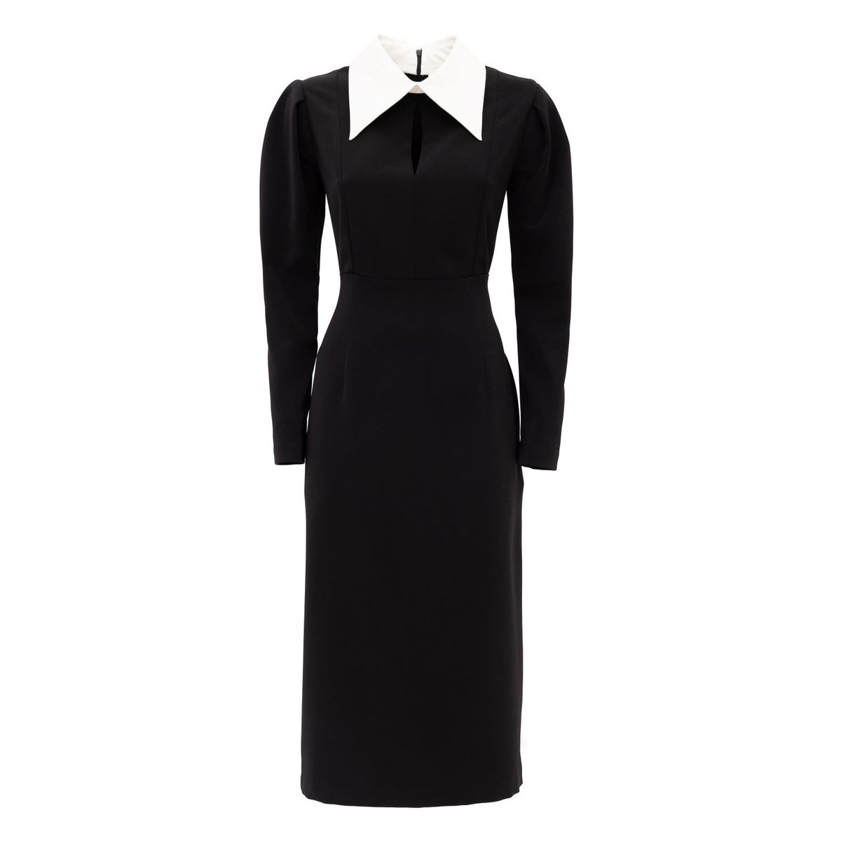 Formal Midi Dress | Black