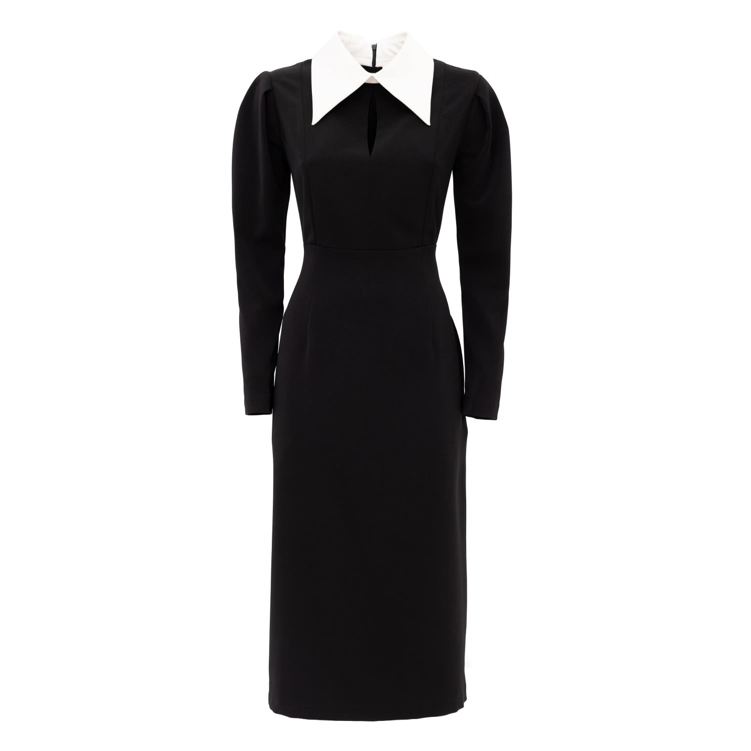 Formal Midi Dress | Black