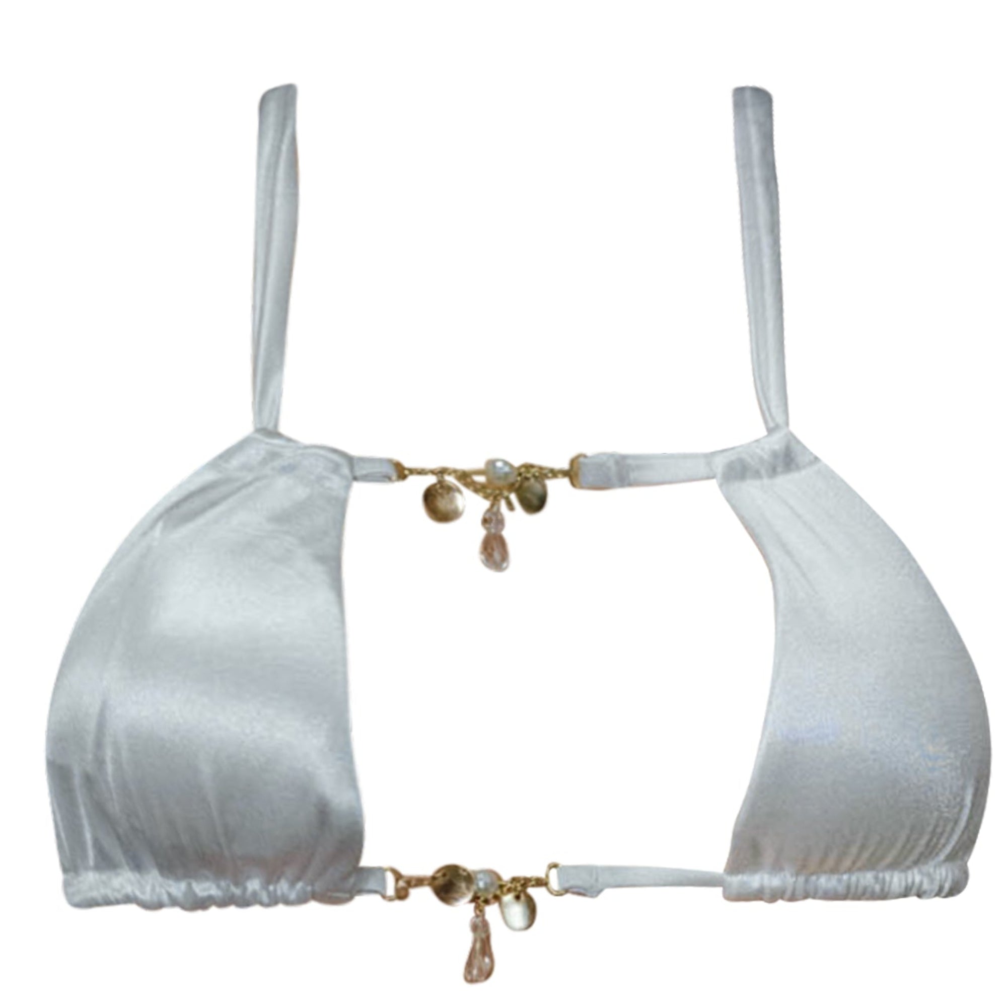 Faye in Pearl White Top