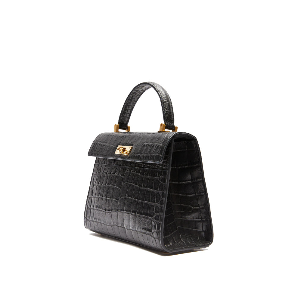 JANEPAIK SEOUL﻿ - Jade Black Croc Small, buy at DOORS NYC