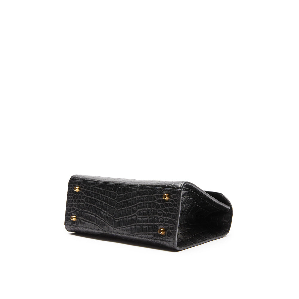 JANEPAIK SEOUL﻿ - Jade Black Croc Small, buy at DOORS NYC