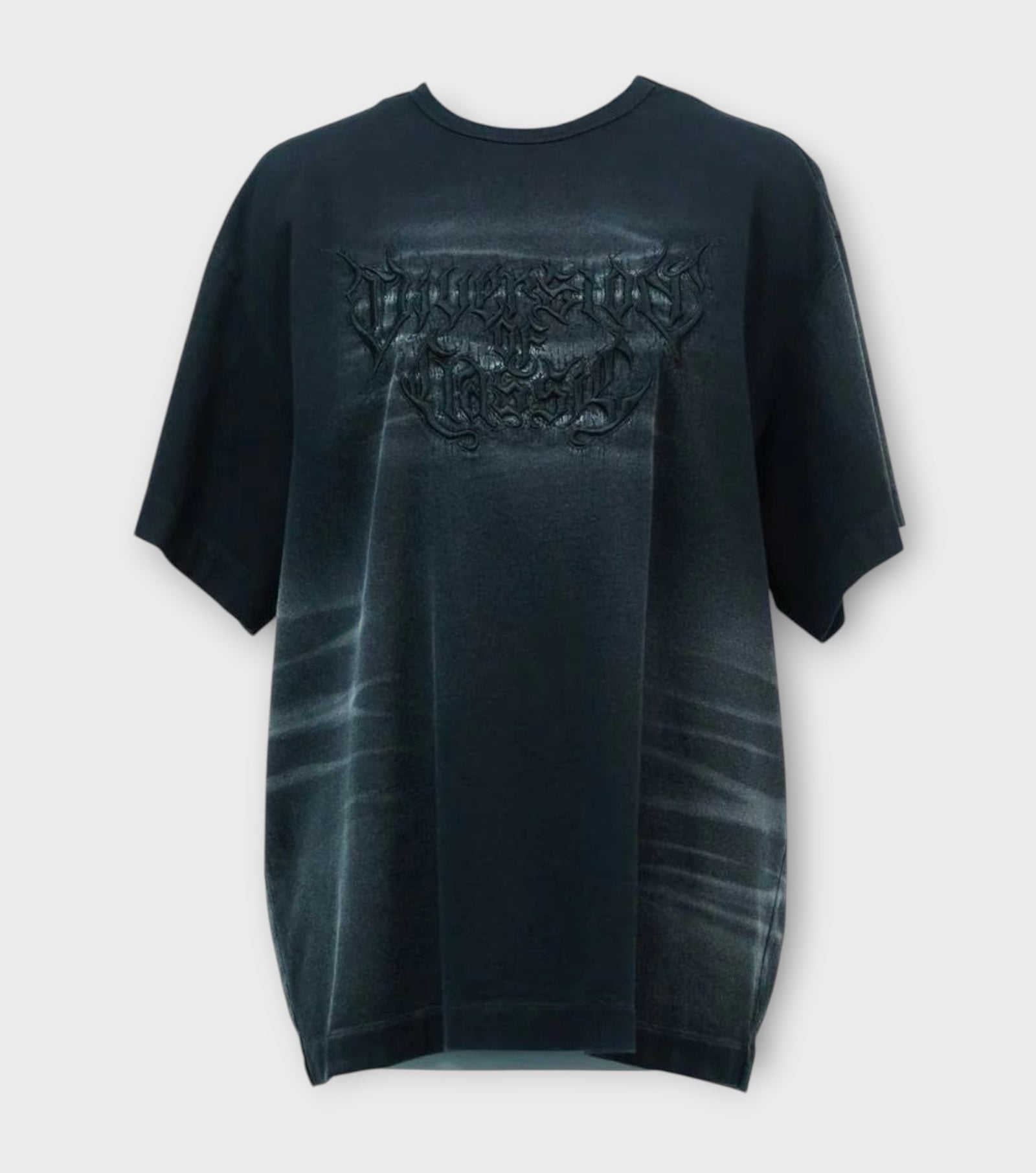 Cotton Dyed T-shirt | Gray