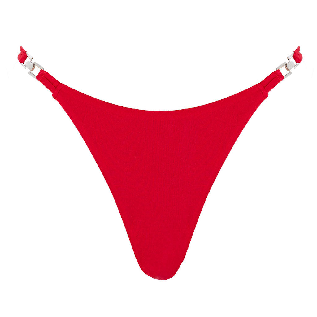 SELIA RICHWOOD - Lia Bikini Bottom | Red , buy at DOORS NYC